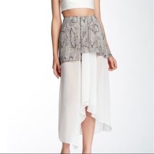 Dance & Marvel Two Layer Skirt